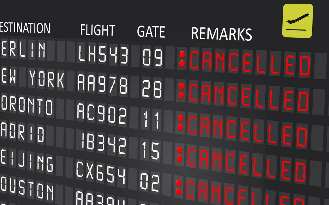 Mi vuelo se ha cancelado. ¿Y ahora qué?